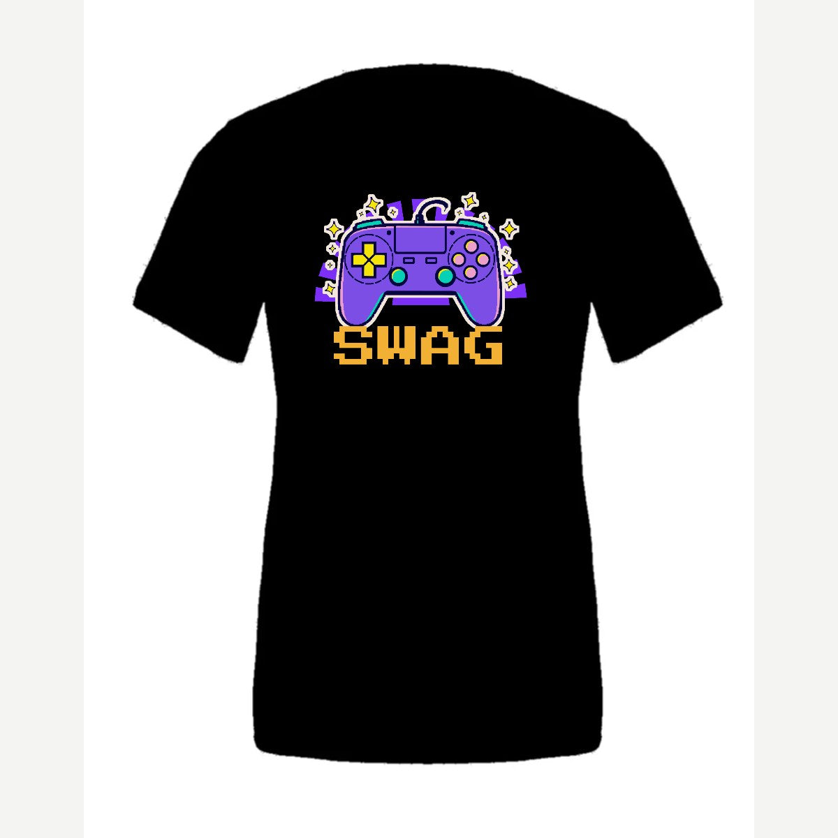 Gamer Swag — Premium Tee / Black