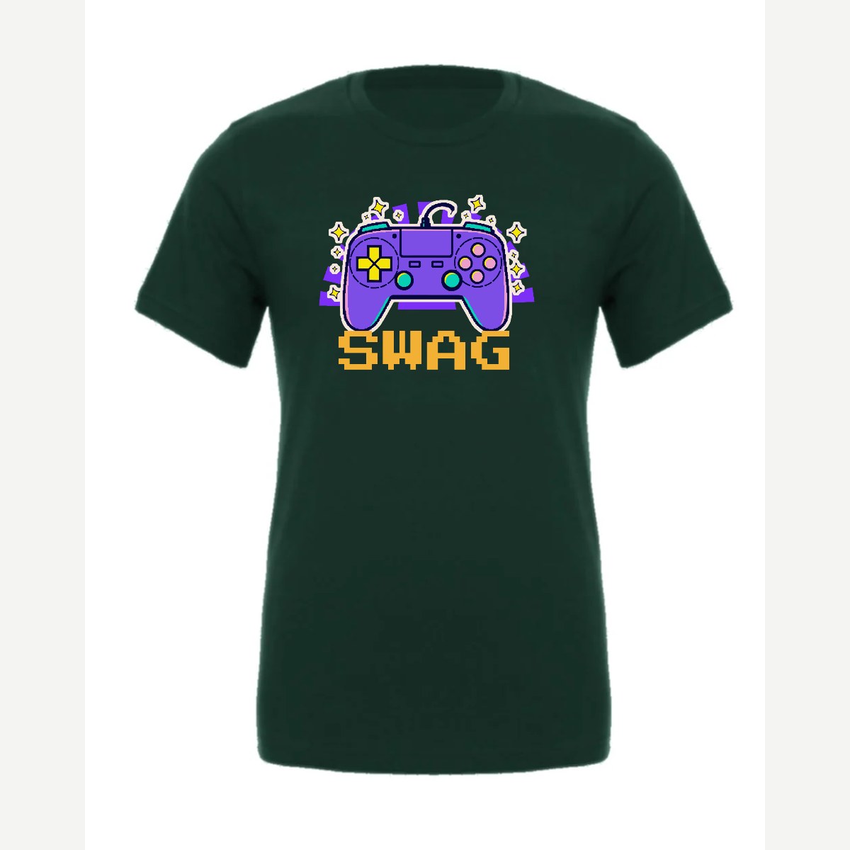 Gamer Swag — Premium Tee / Forest