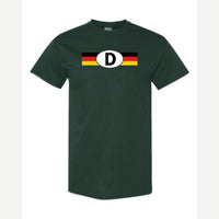 Germany D Oval — Classic Tee / Forest Green