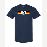 Germany D Oval — Classic Tee / Navy