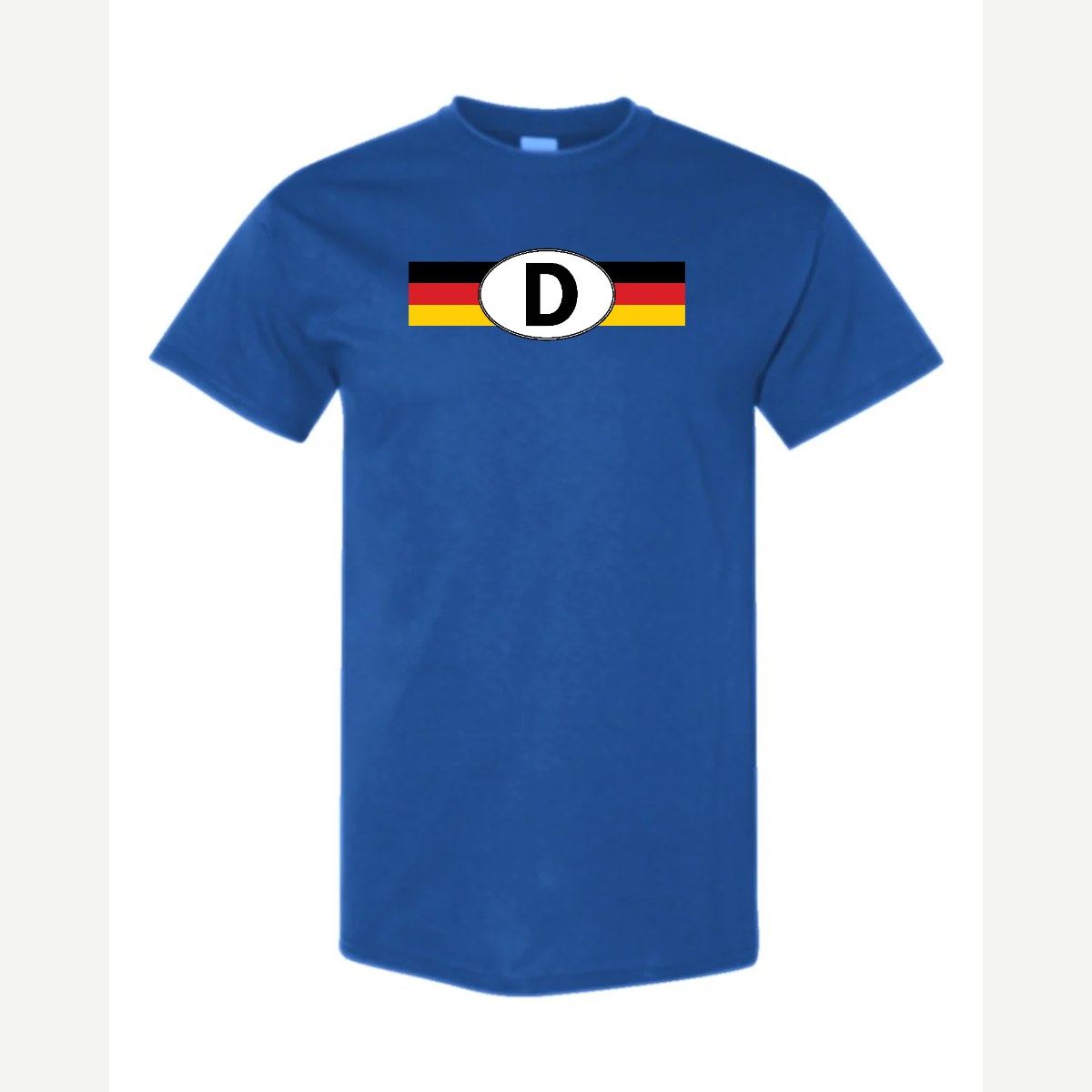 Germany D Oval — Classic Tee / Royal