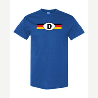 Germany D Oval — Classic Tee / Royal