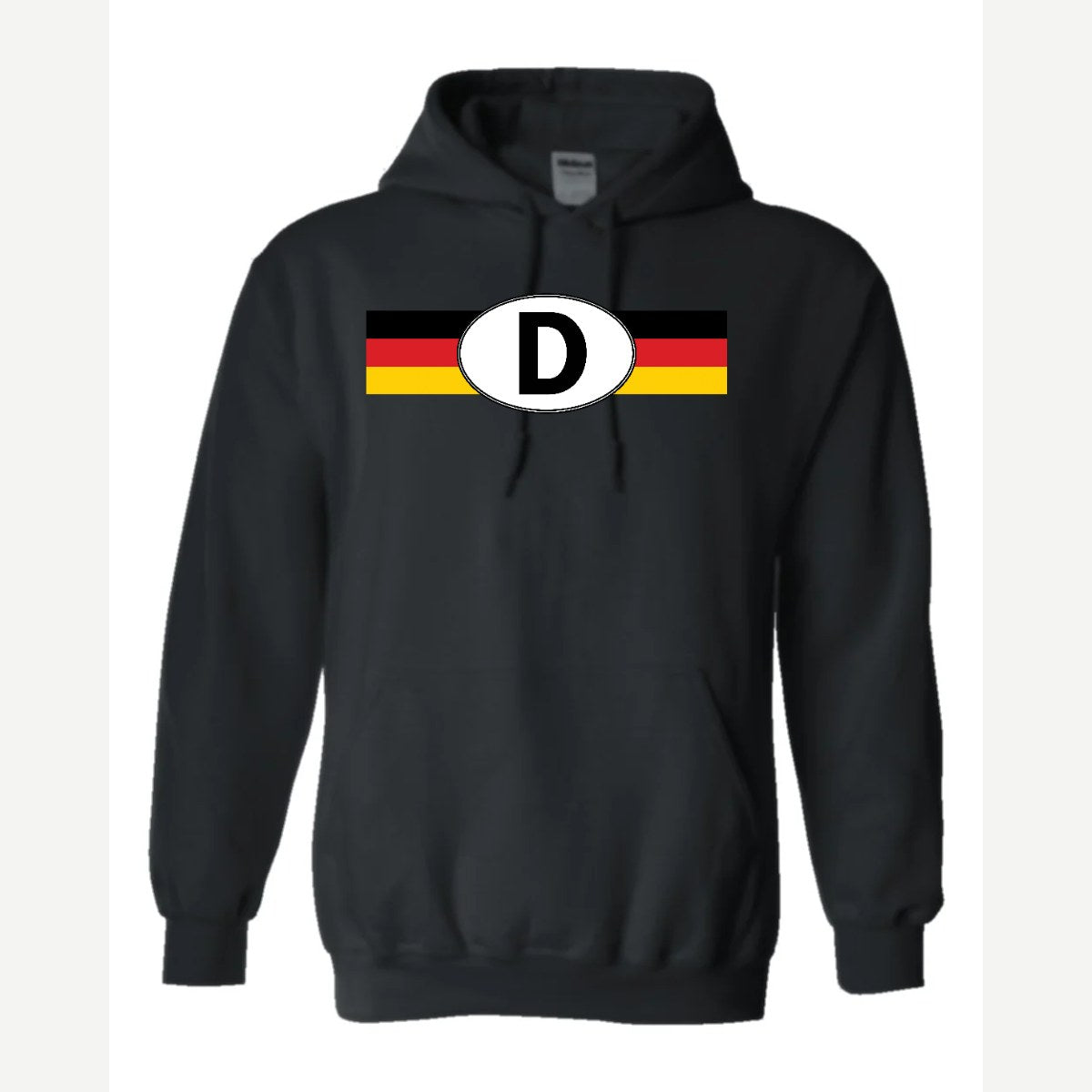 Germany D Oval — Hoodie / Black