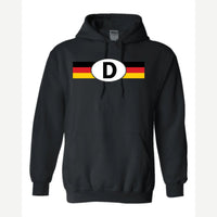 Germany D Oval — Hoodie / Black