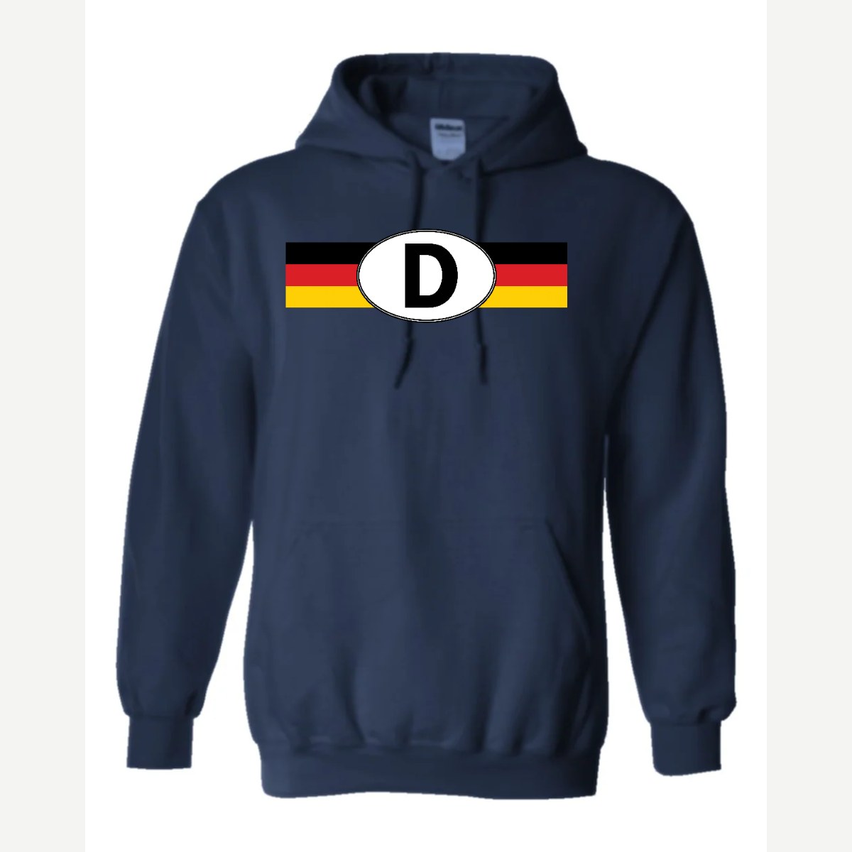 Germany D Oval — Hoodie / Navy