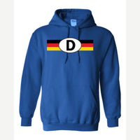 Germany D Oval — Hoodie / Royal