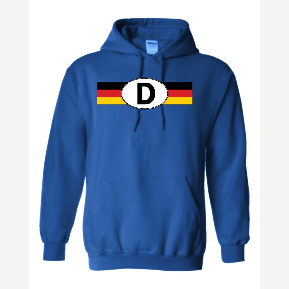 Germany D Oval — Hoodie / Royal