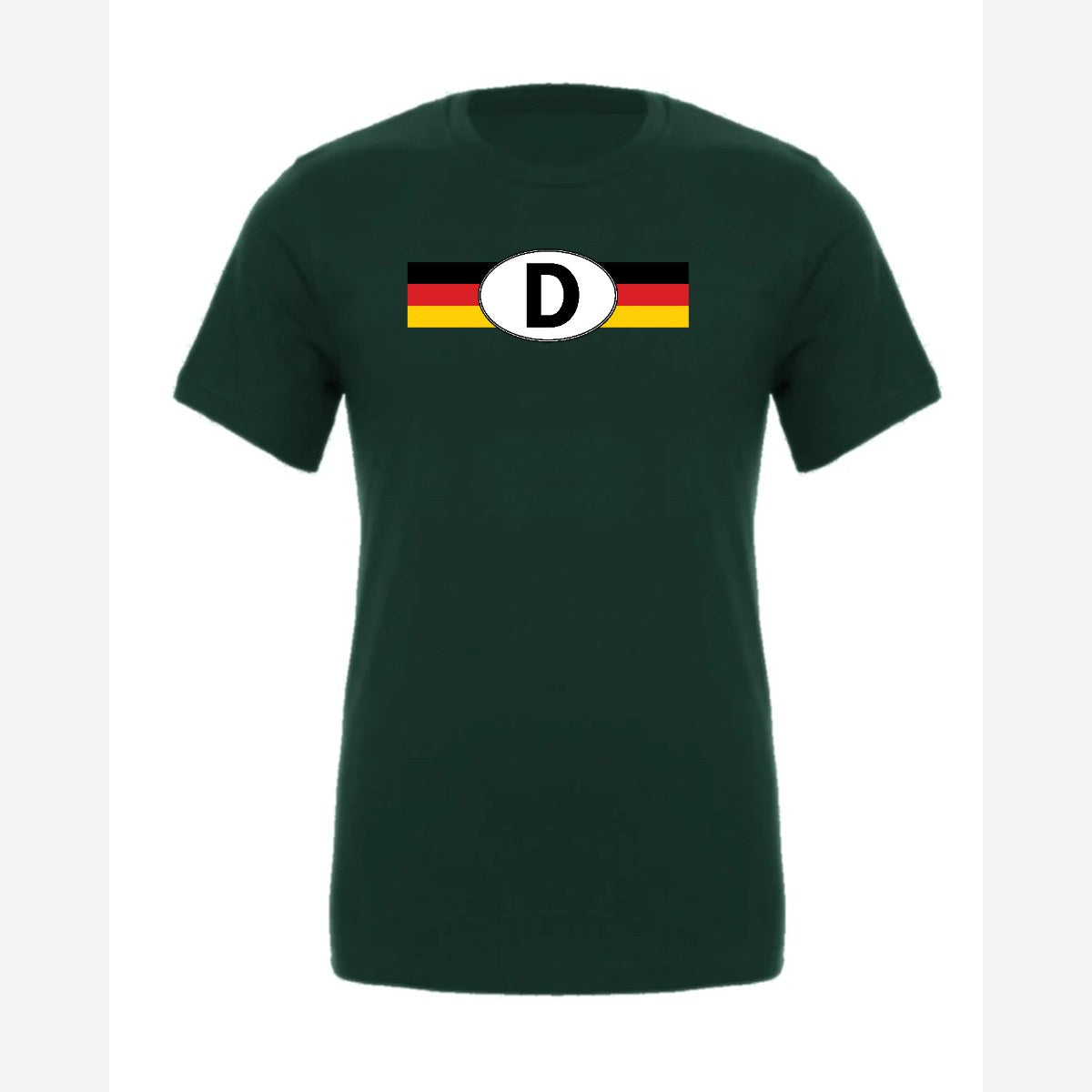 Germany D Oval — Premium Tee / Forest