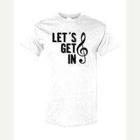 Get in Treble — Classic Tee / White