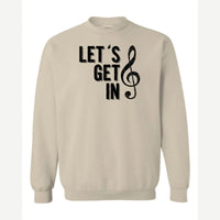 Get in Treble — Crewneck Sweatshirt / Sand