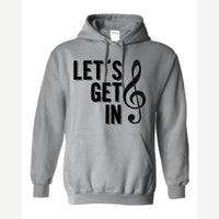 Get in Treble — Hoodie / Sport Grey