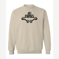 Get Swole — Crewneck Sweatshirt / Sand