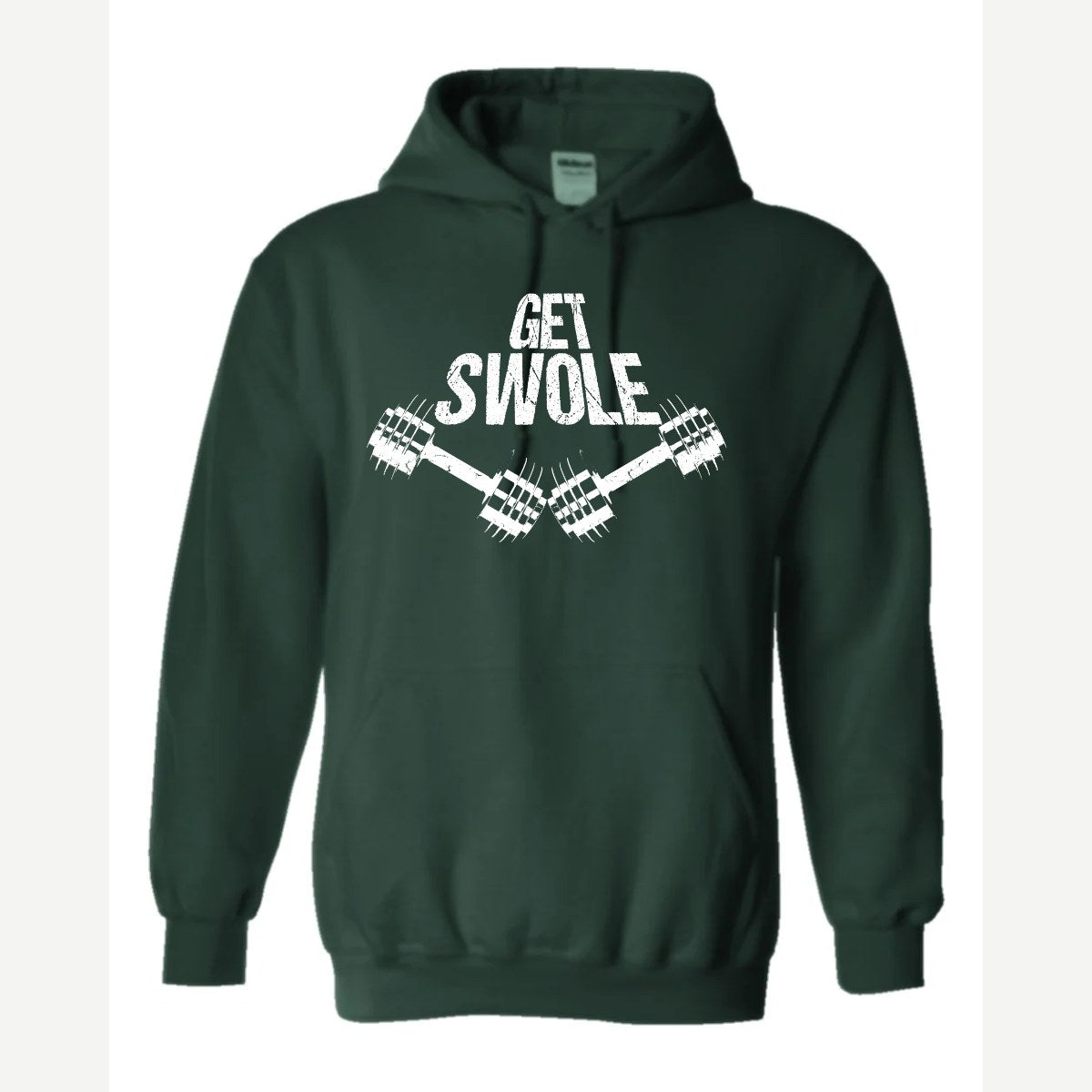 Get Swole — Hoodie / Forest Green