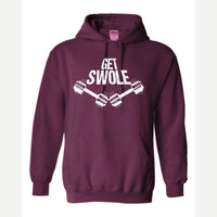 Get Swole — Hoodie / Maroon
