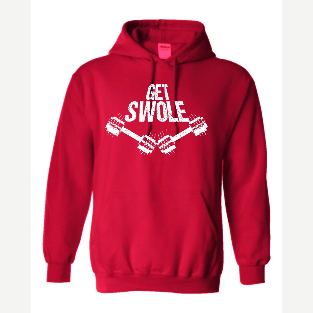 Get Swole — Hoodie / Red