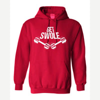 Get Swole — Hoodie / Red
