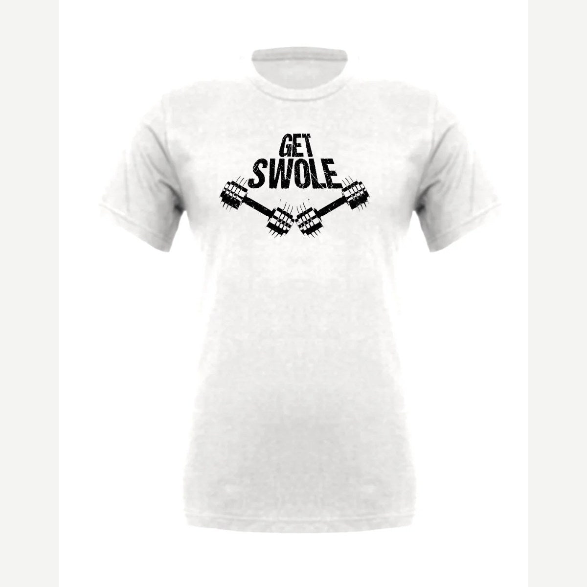 Get Swole — Premium Tee / White