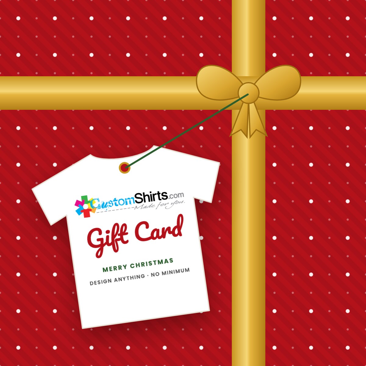 CustomShirts.com Gift Card