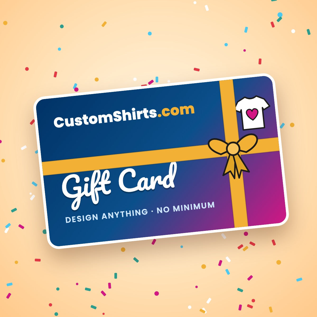 CustomShirts.com Gift Card