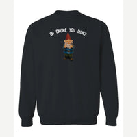 Gnome you didn't — Crewneck Sweatshirt / Black