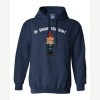 Gnome you didn't — Hoodie / Navy