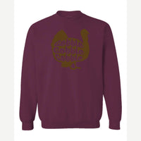 Gobble Gobble Gobble — Crewneck Sweatshirt / Maroon
