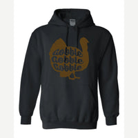 Gobble Gobble Gobble — Hoodie / Black