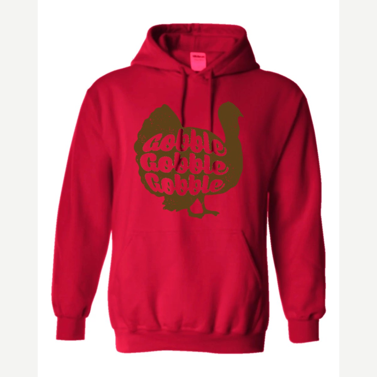 Gobble Gobble Gobble — Hoodie / Red