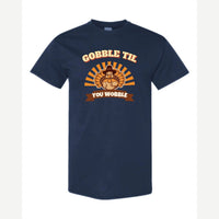 Gobble Til You Wobble — Classic Tee / Navy