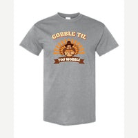 Gobble Til You Wobble — Classic Tee / Sport Grey