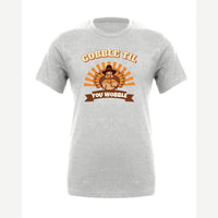 Gobble Til You Wobble — Premium Tee / Athletic Heather