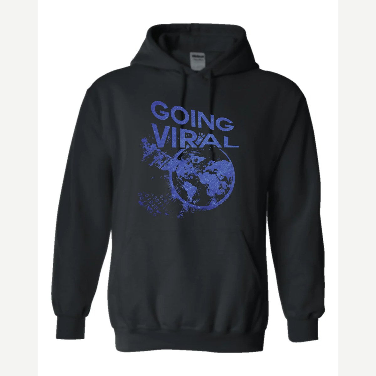 Going Viral — Hoodie / Black