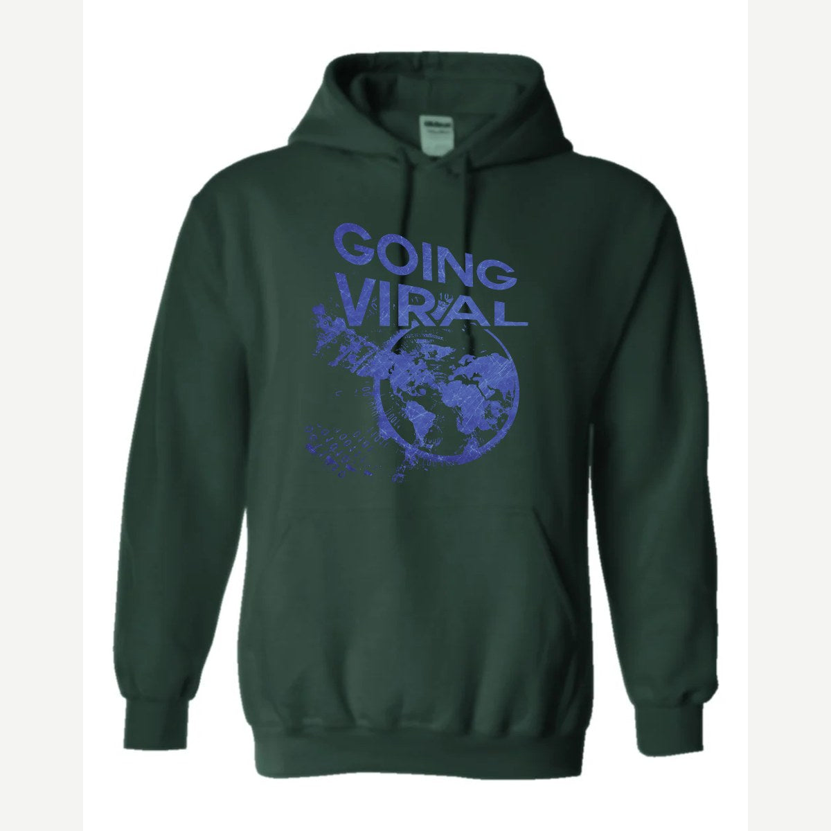 Going Viral — Hoodie / Forest Green
