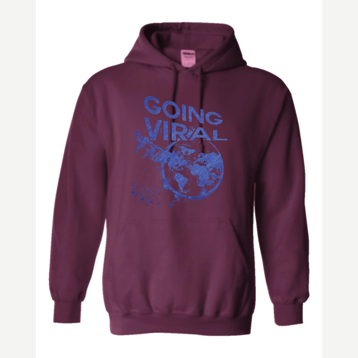 Going Viral — Hoodie / Maroon