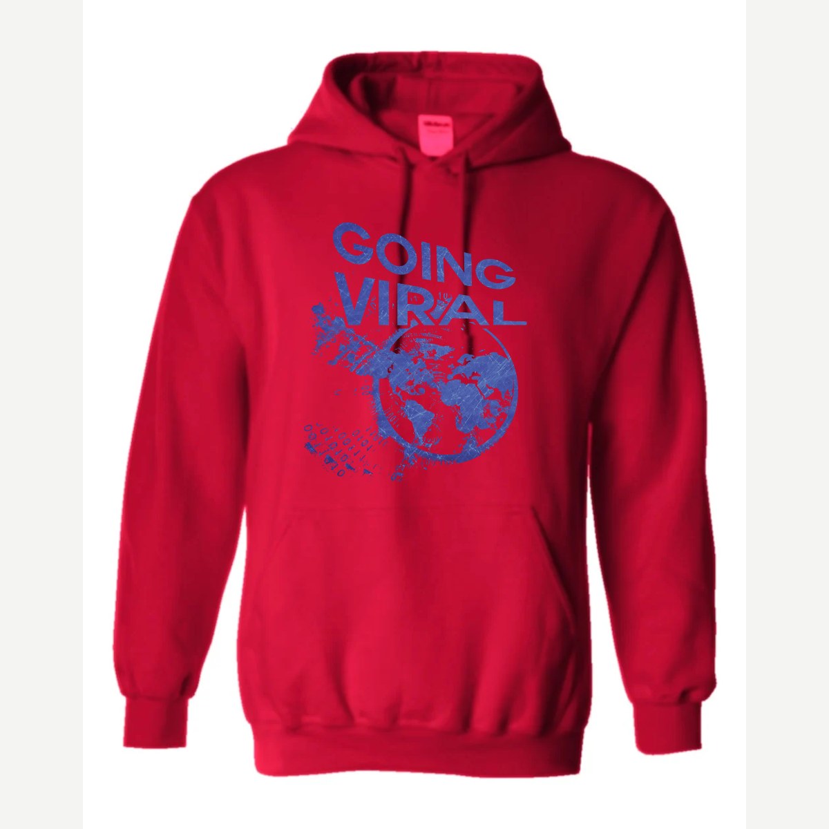 Going Viral — Hoodie / Red