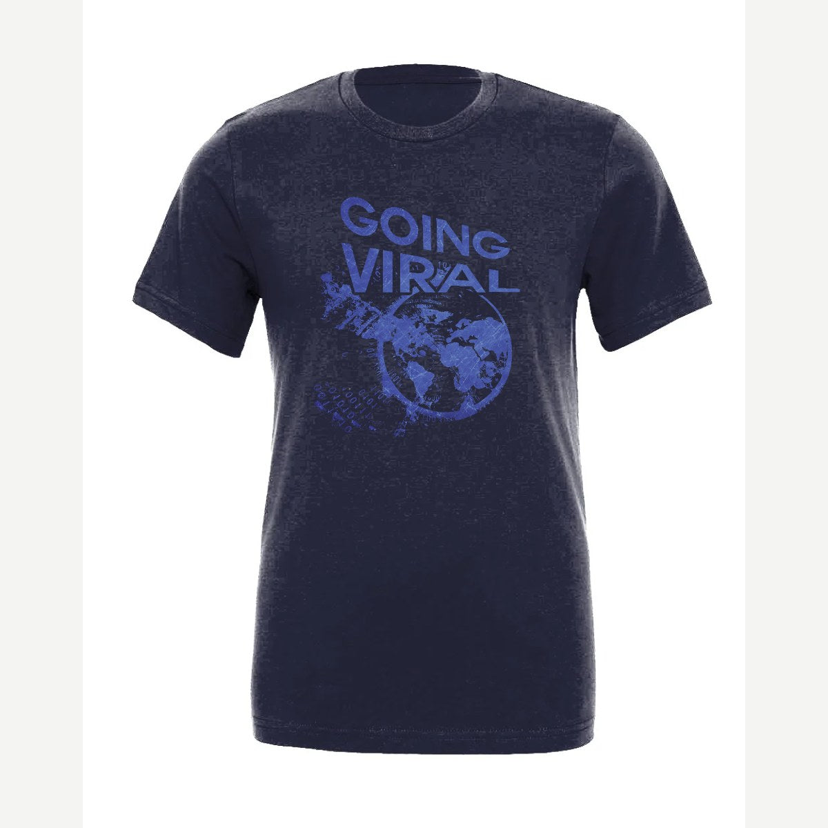 Going Viral — Premium Tee / Navy