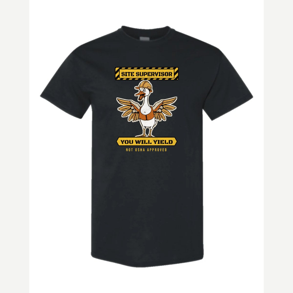 Goose Site Supervisor — Classic Tee / Black