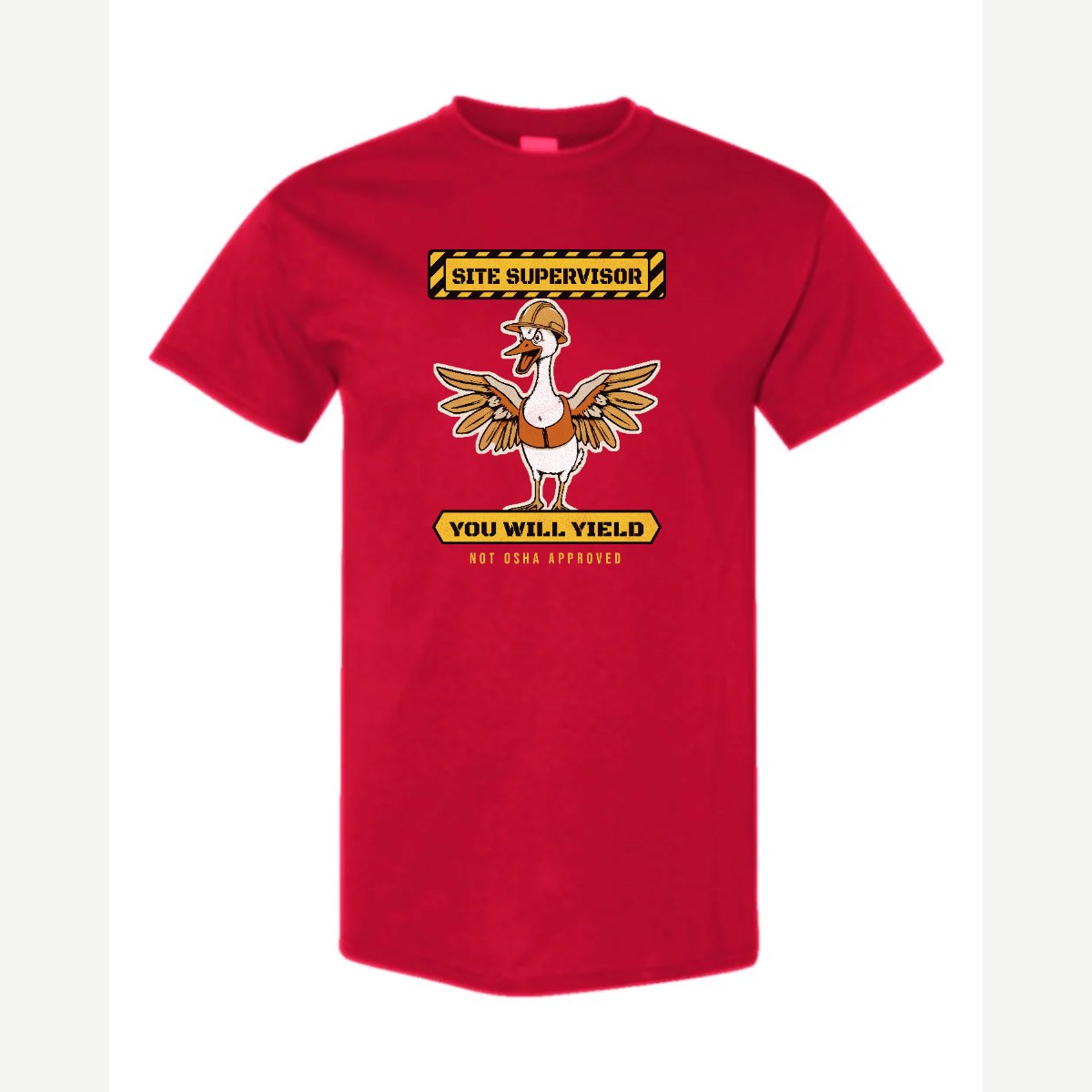 Goose Site Supervisor — Classic Tee / Red