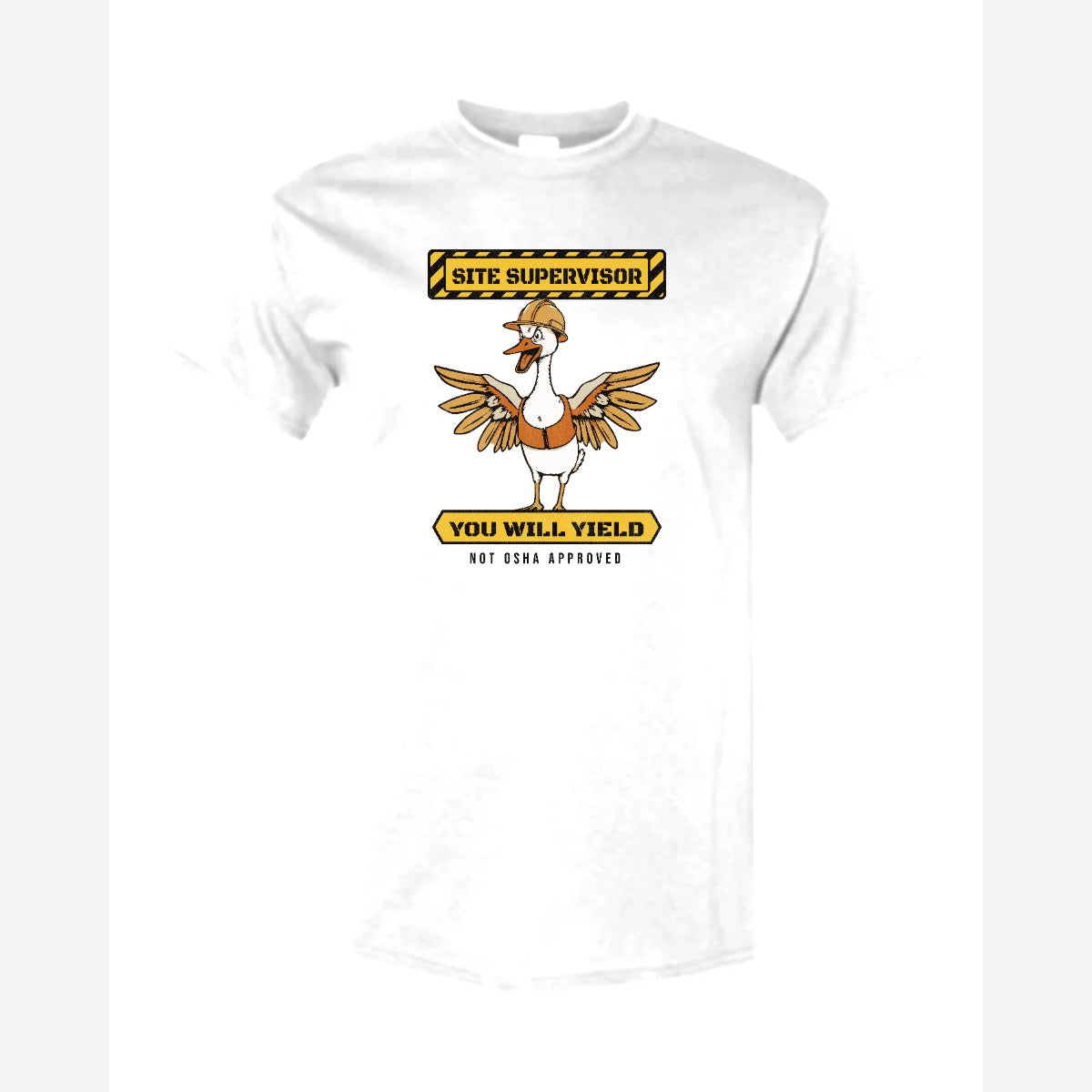 Goose Site Supervisor — Classic Tee / White