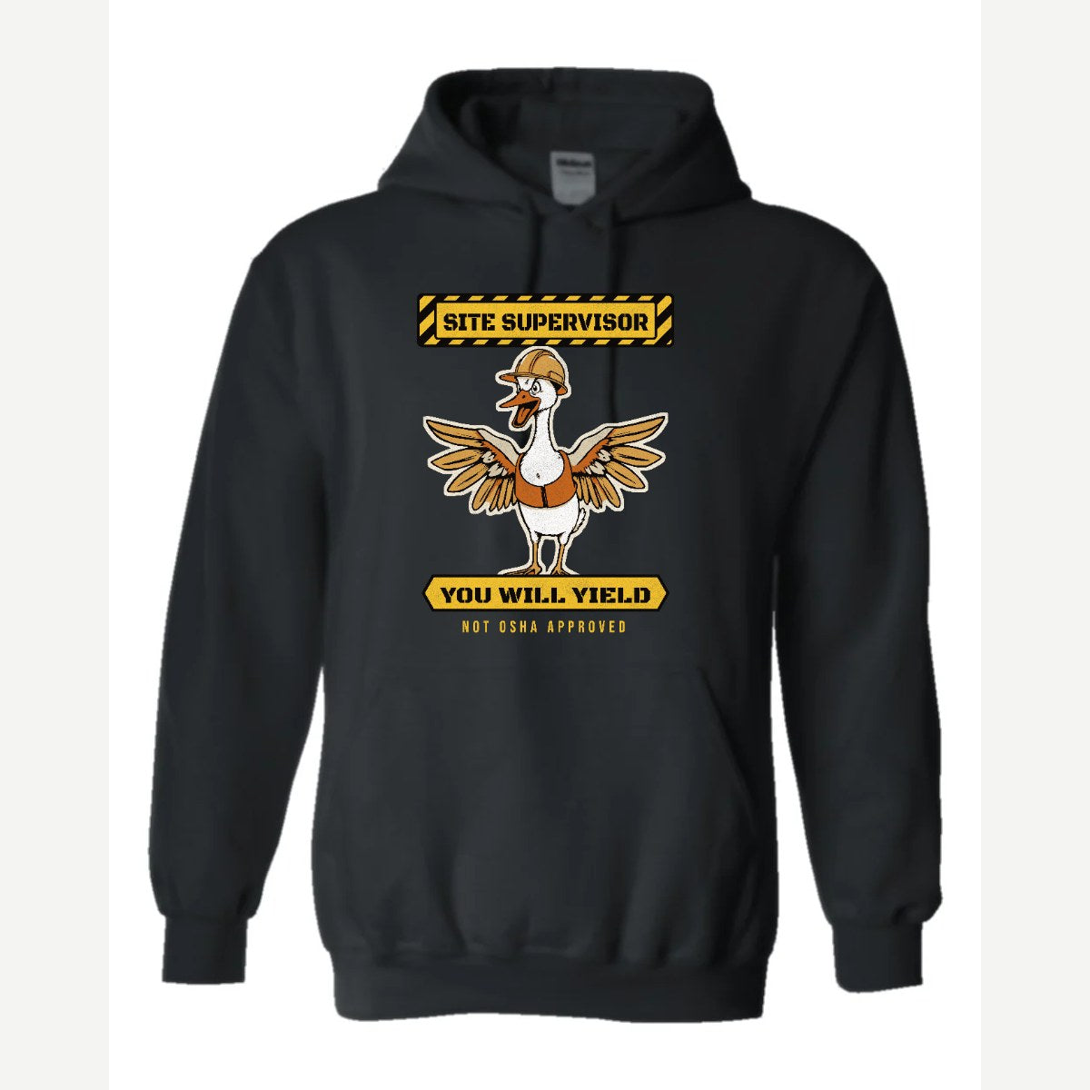 Goose Site Supervisor — Hoodie / Black
