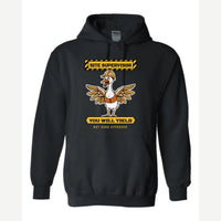 Goose Site Supervisor — Hoodie / Black