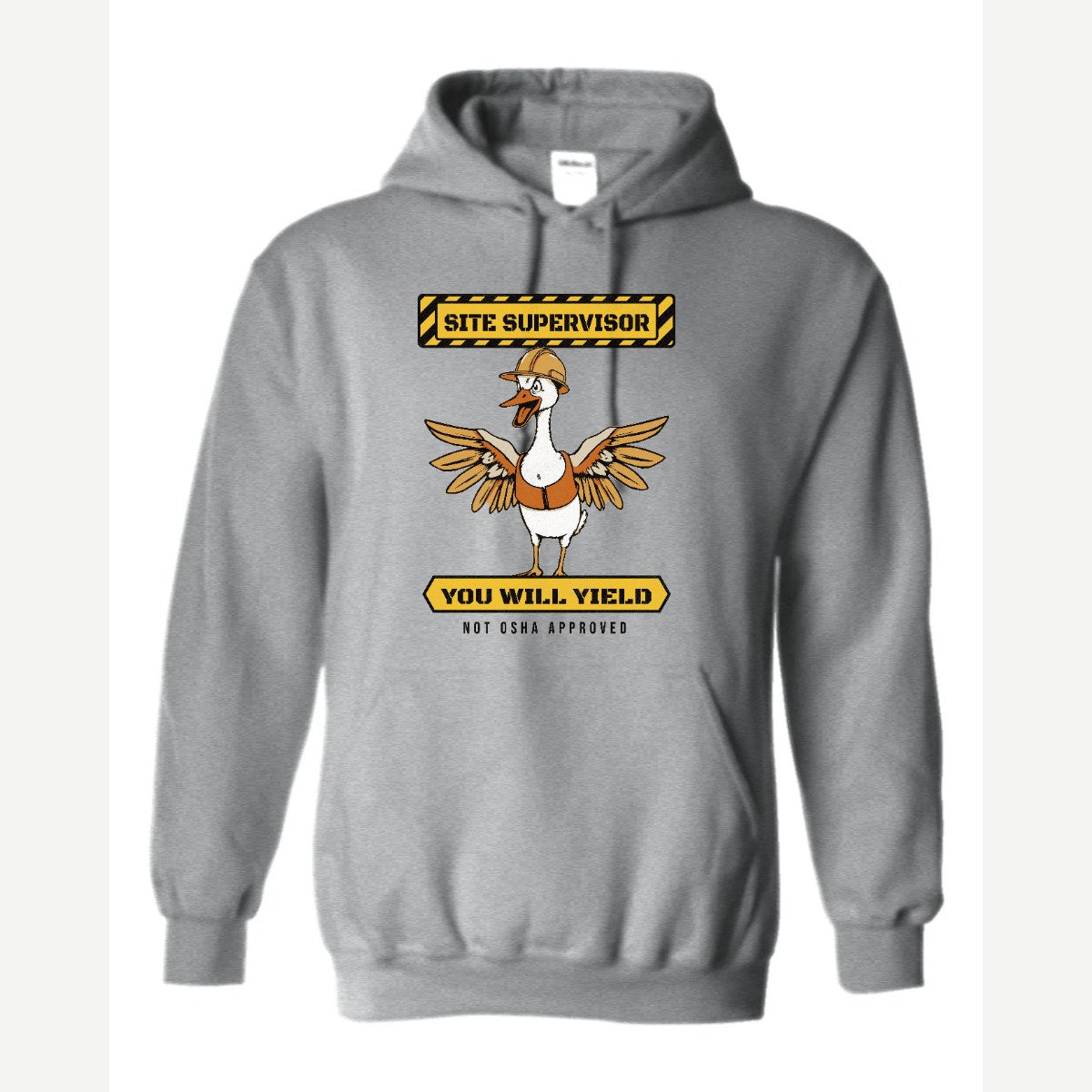 Goose Site Supervisor — Hoodie / Sport Grey