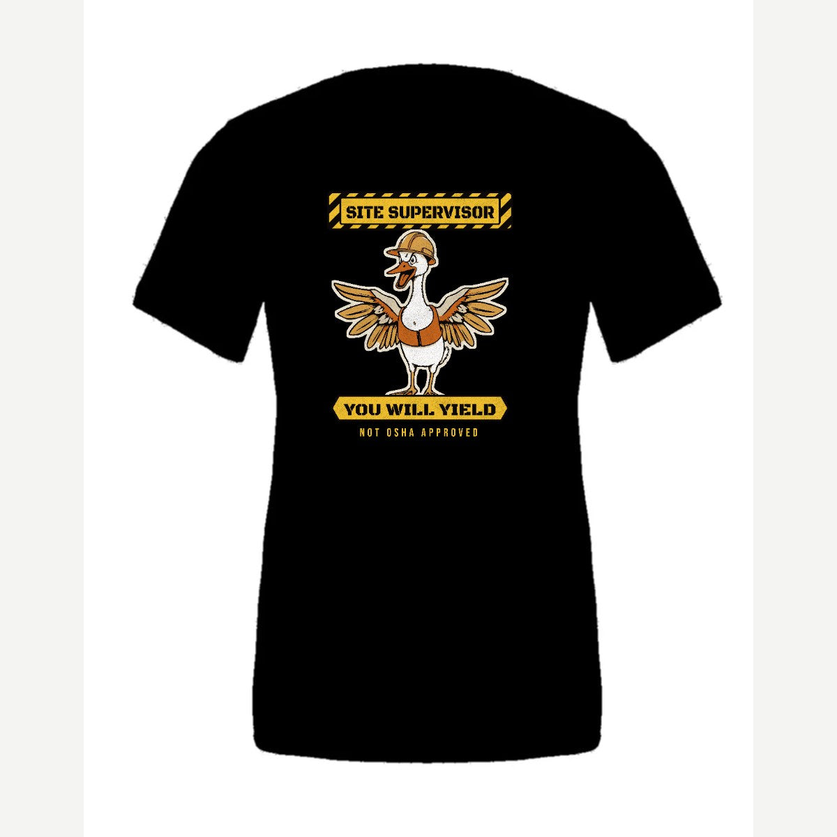 Goose Site Supervisor — Premium Tee / Black