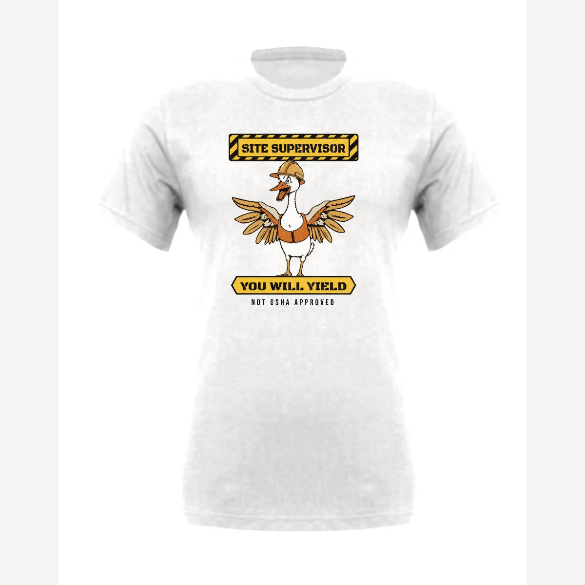 Goose Site Supervisor — Premium Tee / White