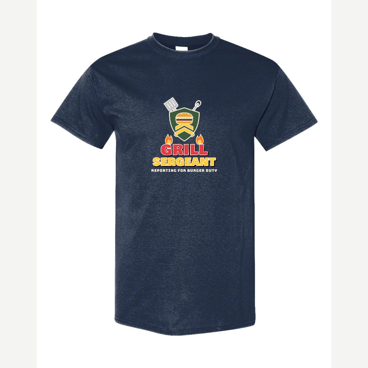 Grill Sergeant — Classic Tee / Navy