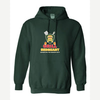 Grill Sergeant — Hoodie / Forest Green