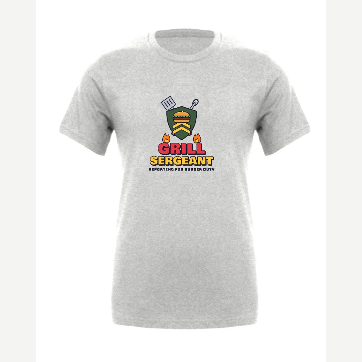 Grill Sergeant — Premium Tee / Athletic Heather
