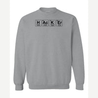 Hacker — Crewneck Sweatshirt / Sport Grey