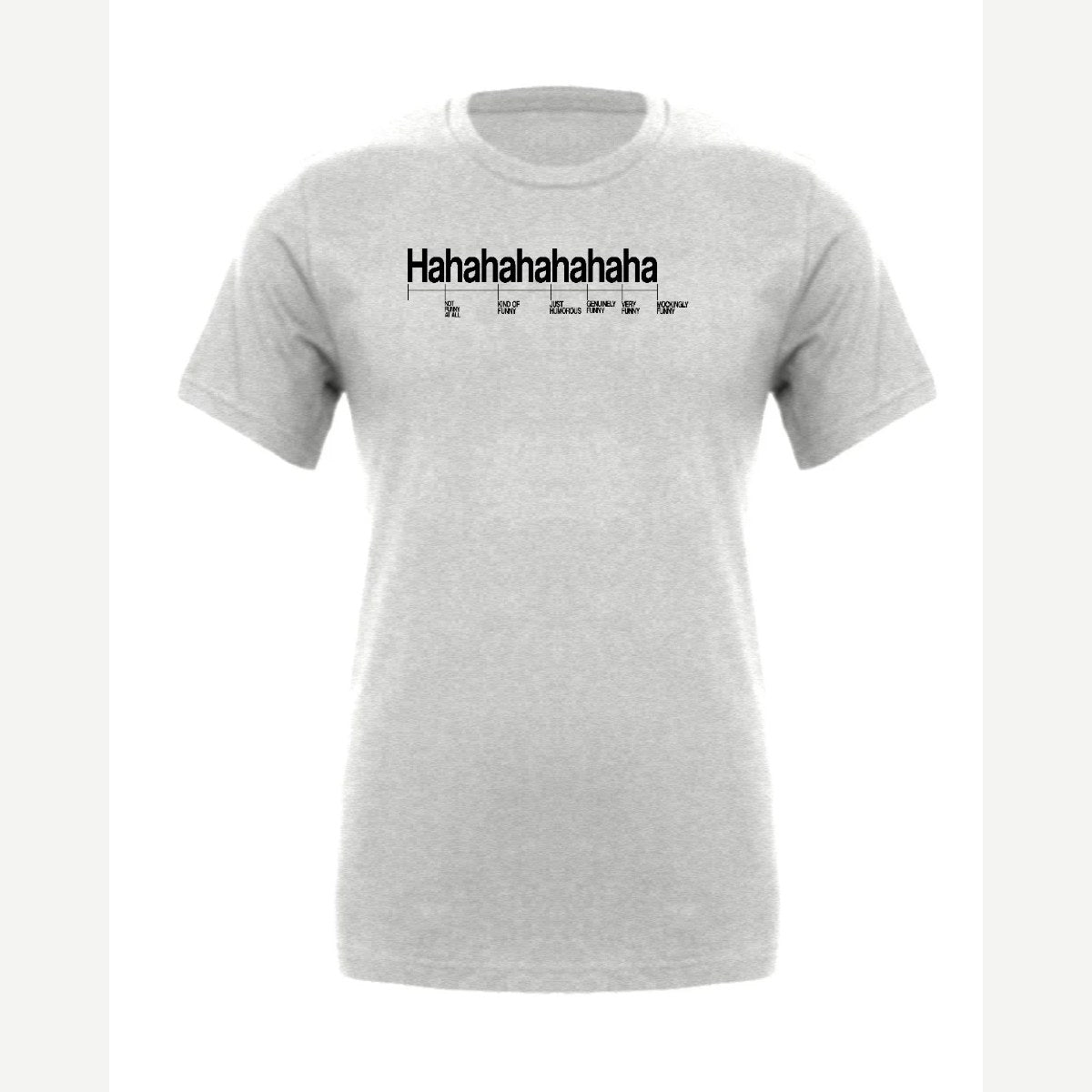Hahahahahaha (Funny Chart) — Premium Tee / Athletic Heather