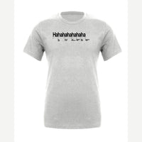 Hahahahahaha (Funny Chart) — Premium Tee / Athletic Heather